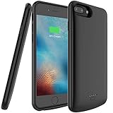 Battery Case for iPhone(6 Plus 6s Plus 7 Plus 8 Plus) Support Wired Earphones,5500mAh Portable Charger,Portable Rechargeable Protective Charging Case for iPhone