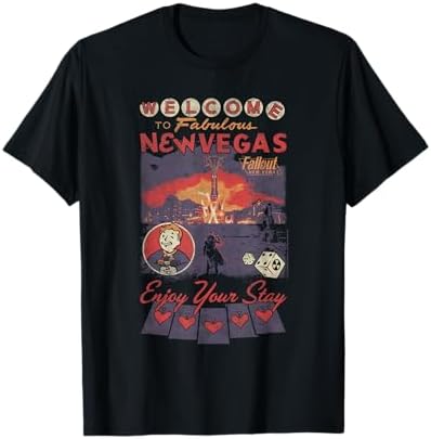 Amazon.com: Fallout New Vegas Vintage Distressed Pinup Casino