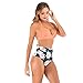 Mlide Traje De Baño De Cintura Alta para Mujer Push-Up Traje De Baño De Bikini De 2 Piezas Conjunto De Bikini De Playa Pinkthumb 4