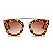 AEVOGUE Women's Sunglasses Butterfly Gradient Brown Lens Tortoise Frame UV400