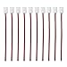 iCreating 8mm 2 Pin LED Strip Light Connector with Pigtail (10pcs), 3528 Flexible LED Connector Solderless Clamp On Pigtail Adapter for 8mm Wide SMD 3528 2835 Single Color Flexible LED Tape