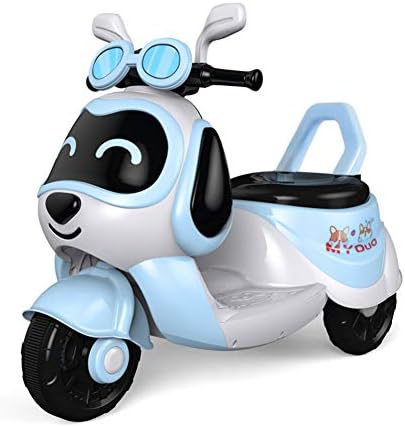 Lvbeis Kids Ride on Motorcycle, 6V Battery Powered 3 Wheels Motorbike Toy for Children Boys & Girls, Electric Motor Bicycle with Headlights & Music