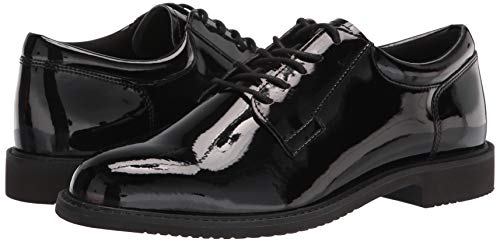 Bates Men's Sentry Lux High Gloss Oxford, Black 14