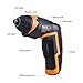Tacklife SDP50DC Cordless Rechargeable Screwdriver 3.6-Volt 2000mAh Li-ion MAX Torque 4N.m - LED, 31pcs Driver Bits, USB Charging, USB Charging Cable