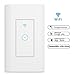 Smart WiFi Switch, MEAMOR Remote Control Wireless Switch No Hub Required, Timing Function with Smartphone Android & iOS, Compatible with Amazon Alexa