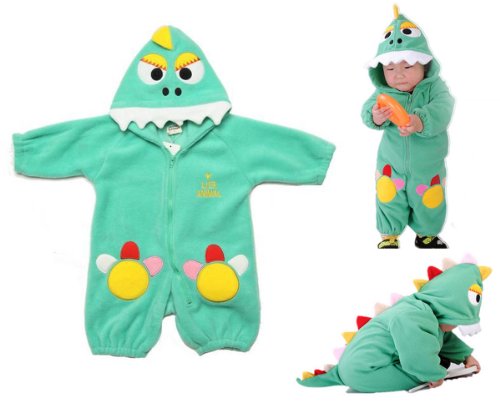 SOPO Baby Boy Girl Dinosaur Costume Romper Newborn Christmas Bodysuit 3-9m G