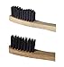 Bamboo Toothbrush-Set of 2 Natural, Biodegradable, BPA-Free, Soft Bristles, Activated Charcoal Bristles by Millennial Methods