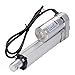 Zowaysoon 50mm/2inch Electric Linear Actuator 12v DC Motor 50mm Stroke Linear Motion Controller 5.7mm/s 1500N Heavy Duty