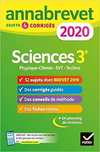 Annales Du Brevet Annabrevet 2020 Sciences Physique Chimie Svt Technologie 3e 54 Sujets Corriges French Edition Jeannin Nadege Madani Sonia Nicaise Nicolas 9782401052512 Amazon Com Books Annales Du Brevet Annabrevet 2020 Sciences Physique Chimie Svt Technologie 3e 54 Sujets Corriges French Edition Jeannin Nadege Madani Sonia Nicaise Nicolas 9782401052512 Amazon Com Books