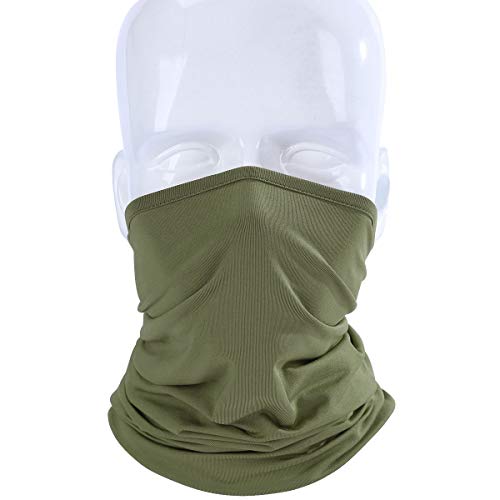Ligart Sun Dust UV Protection Face Scarf Mask, Headwear, Bandana, Neck Gaiter, Head Wrap, Headband, Tactical Balaclava Breathable Elastic,Moisture Wicking