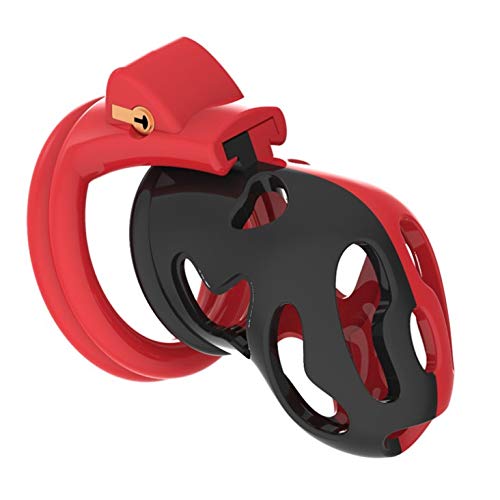 Bondage Masters Innovative Design Male Chastity Device with 4 Size Back Rings
