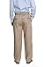 Pembrook Men's Elastic Waist Casual Pants Twill Pants with Zipper and Button - 3XL - Tan