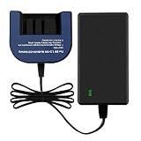 Exmate Multivolt 1.2V-18V Charger for Black and Decker 9.6V 12V 14.4V 18V Ni-MH Ni-Cd Slide-in Style Battery HPB12 HPB18 HPB14 HPB18-OPE FSB18 FSB14 FS12B HPB96 FSB96 (Not for Li-ion Battery)