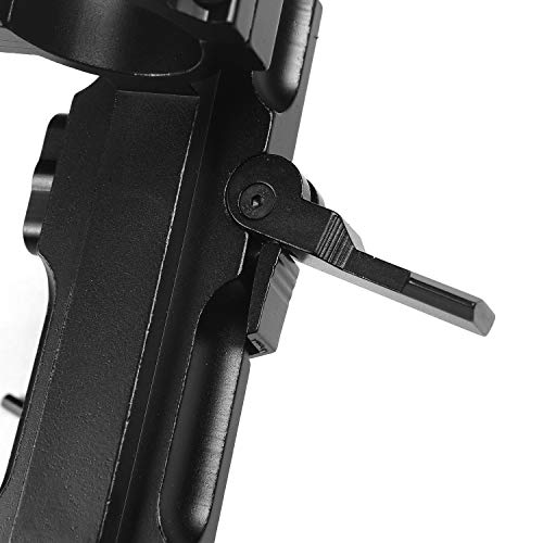 MIZUGIWA Scope Mount 30mm 1" Ring Quick Release Cantilever Heavy Duty Rifle Scope Mount Picatinny Rail QD Auto Lock