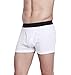 CYZ Men's 5-Pack Comfortable Cotton Boxer Brief-White-L