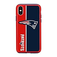 Forever Collectibles iPhone X Dual Hybrid Bold Case - NFL New England Patriots