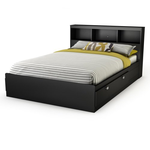 Best south shore mates bed with headboard black