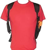 Federal Shoulder Holster for Ruger American 9mm & 45 - Vertical Carry Dbl Mag Pouch