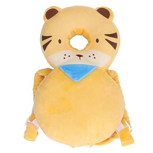 Baby Head Protector Backpack, Cartoon Toddler Head Pad, Soft Breathable Adjustable Cartoon Baby Head Protector Backpack Wear with Strap Safety Products for Walking