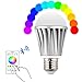 Roybens Smart Bluetooth LED Light Bulb, E27 7w 20 Built-in Models RGB Smartphone Remote Control Dimmable Multicolored Customized Color Changing Lightbulb - Work with iPhone, iPad, Android Phone Tablet