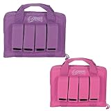 thumbnail image 2 of Lady Voodoo Custom Series Pistol Case – Holds 2 Guns With 4 External Mag Pouches 2 of 11