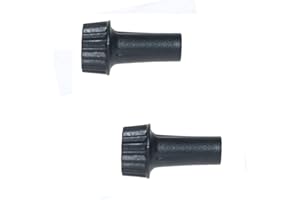 XKGD ENQI On/Off Replacement Light Lamp Turn Switch Knobs for Light and Fan Fixtures 2PACK (Plastic)