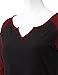 Regna X Womens 3 4 Sleeve Raglan Baseball Casual T-Shirts (S-3X, Plus Sizes)