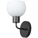 Maxim Coraline-1 Light Wall Sconce-6 Inches Wide by 10.5 inches high-Black Finish