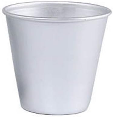 BESICA Aluminum Cupcake Mold Egg Tart Baking Cup- Pudding Pan (L)