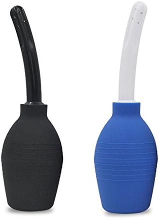 2 pcs Medical-Grade Douche And Enema Flush Bulb, Flex Tip Cleaning Bulb, Portable Insert Vaginal Douche for Anal or Vaginal Douching Aids in Hygiene