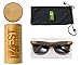 Bamboo Wood Sunglasses - One of a kind Polarized handmade frames from 4ESTShades