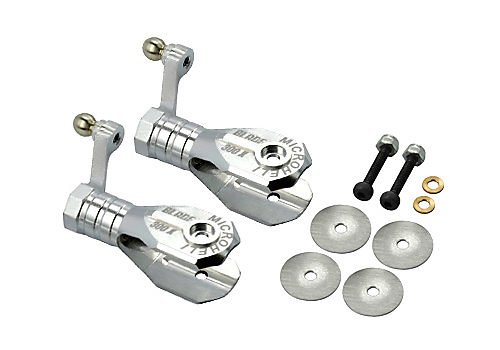 Alum Main Blade Grip w/Thrust Bearing, Blade 300 X