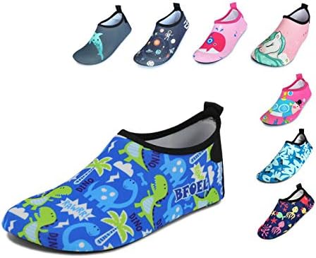Kids Water Shoes for Toddler Boys Girls Big Kids Water Shoes Swim Socks Quick Dry Non-Slip Water Beach Aqua Sports Shoes