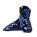 whistlekick Karate Sparring Foot Gear for Karate/Taekwondo Martial Arts Industry Best Warranty - No Toe Strap Arctic, Blue (Adult, X-Large)