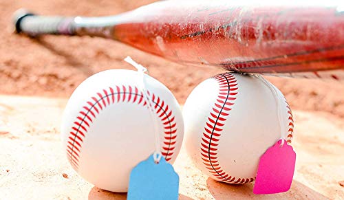 Gender Reveal Baseball Set - BOTH PINK and BLUE Kit For Complete Surprise The ONLY Spill Proof Gender Reveal Ball!