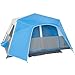 Magellan Outdoors Swiftrise 8 Easy Setup Instant Cabin Camping Tent with Rainfly