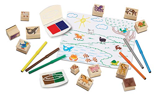 6 Melissa+Doug+Deluxe+Wooden+Stamp