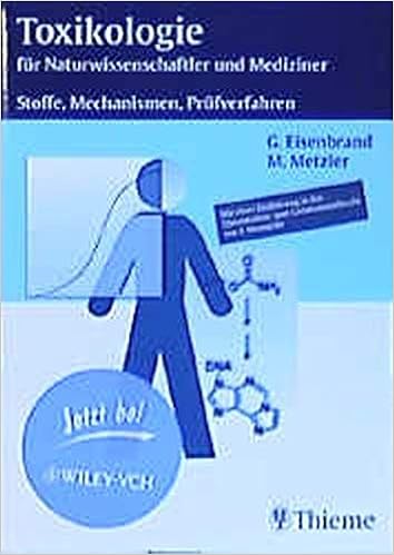 Toxikologie Fur Naturwissenschaftler Und Mediziner Stoffe Mechanismen Prufverfahren Mit Einer Einfuhrung In Das Chemikalien Und Gefahrstoffrecht Von F Hennecke Amazon De Eisenbrand Gerhard Metzler Manfred Fremdsprachige Bucher