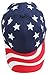 DALIX United States Hat Baseball Cap Snapback USA Flag Independence Day Memorial Veteran Army Military Red White Blue