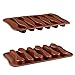JEWSUN Silicone Spoon Chocolate Mold(set of 2)