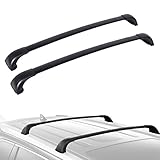 ALAVENTE Roof Rack Cross Bars for Toyota Highlander LE 2014 2015 2016 2017 (Pack of 2, Black)