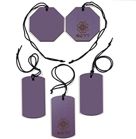 Gridyy Make Your Own Bag Tag (Purple) - Pack of 5