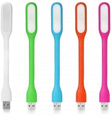 iGeo LED USB Light, FlexiLight Universal Mini Flexible USB Portable Reading Light (Blue)