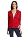 Hanes Women's Full Zip EcoSmart Fleece Hoodie, Red, X-Large