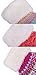 Arctic Paw Winter Gloves for Kids Toddler Mittens Girls Gloves 3 Pairs Kids Gloves Winter Knit Mittens, Hot Pink+Fair Isle/Hot Pink+Fair Isle/Bubblegum