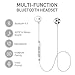 Bluetooth Headset, Wireless Earbuds V4.1 Stereo Noise Canceling Sport Magnetic Headphones Earpieces with Built in Mic Compatible Samsung Galaxy iPhone and More