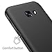 Avalri Samsung Galaxy A5 Case, Minimalistic Ultra Thin Shock Absorption Hard Case Slim Protection Cover Compatible with Samsung Galaxy A5 2017 (Black)
