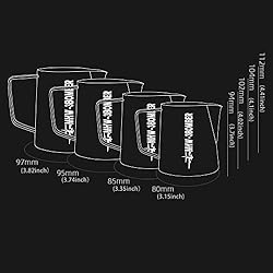 MHW-3BOMBER Espresso Steaming Pitcher Milk Frothing