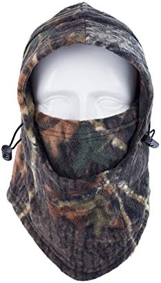 VERTAST Camo Balaclava Winter Outdoor Full Face Mask Skiing Cycling Hiking Hunting Thicken Neck Warmer Headwear Hood