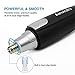 [Updated 2020 Version] Professional Painless Ear and Nose Hair Trimmer for Men & Women, IPX7 Waterproof, Battery-Operated, Mute Motor, Ainviata Easy Clean Eyebrow & Facial Hair Trimmer Clipper/Remover